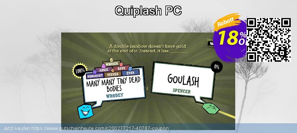 Quiplash PC umwerfende Angebote Bildschirmfoto
