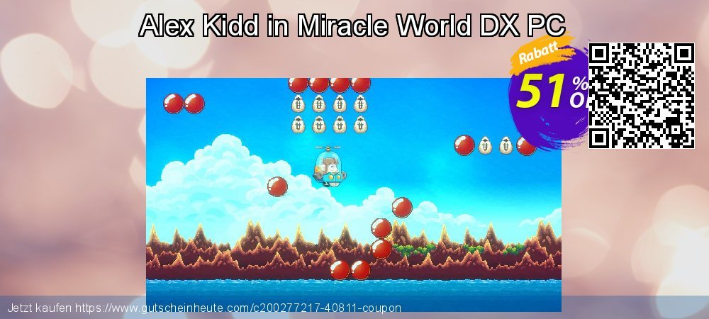 Alex Kidd in Miracle World DX PC formidable Ausverkauf Bildschirmfoto