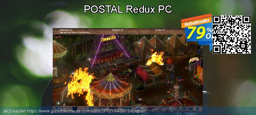 POSTAL Redux PC toll Preisreduzierung Bildschirmfoto