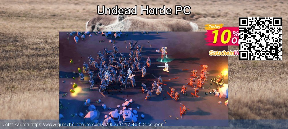 Undead Horde PC umwerfende Rabatt Bildschirmfoto