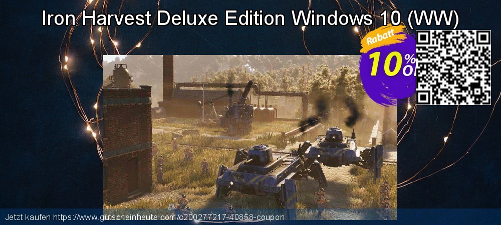 Iron Harvest Deluxe Edition Windows 10 - WW  ausschließlich Diskont Bildschirmfoto