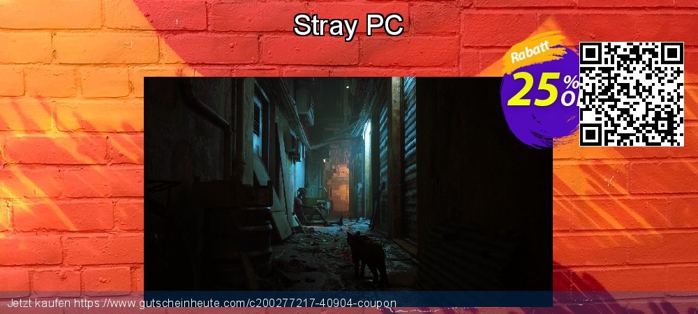 Stray PC formidable Ermäßigungen Bildschirmfoto
