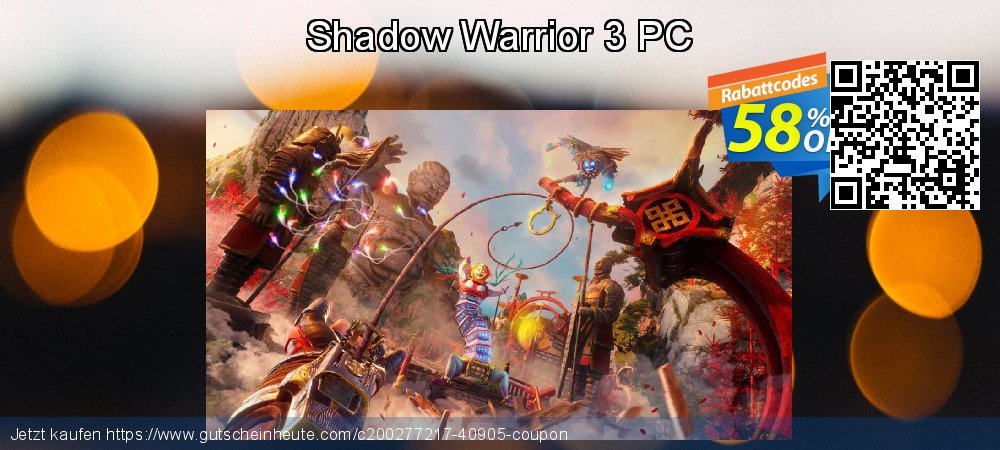 Shadow Warrior 3 PC verwunderlich Preisnachlässe Bildschirmfoto