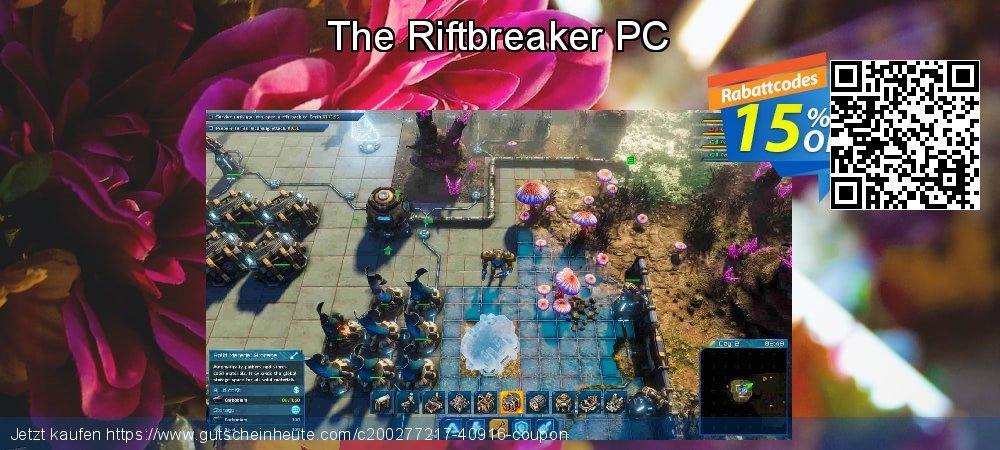 The Riftbreaker PC spitze Preisnachlass Bildschirmfoto