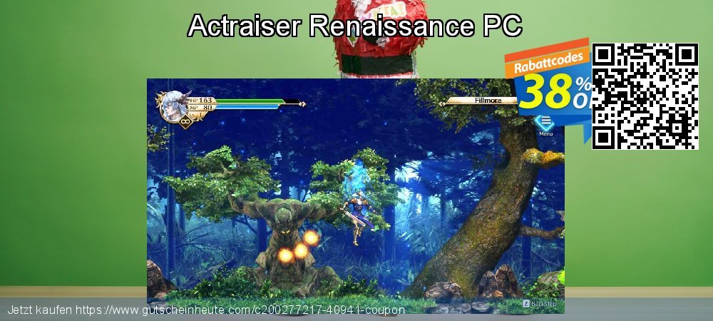 Actraiser Renaissance PC aufregenden Promotionsangebot Bildschirmfoto