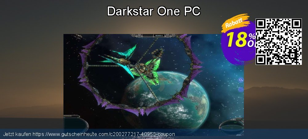 Darkstar One PC großartig Promotionsangebot Bildschirmfoto