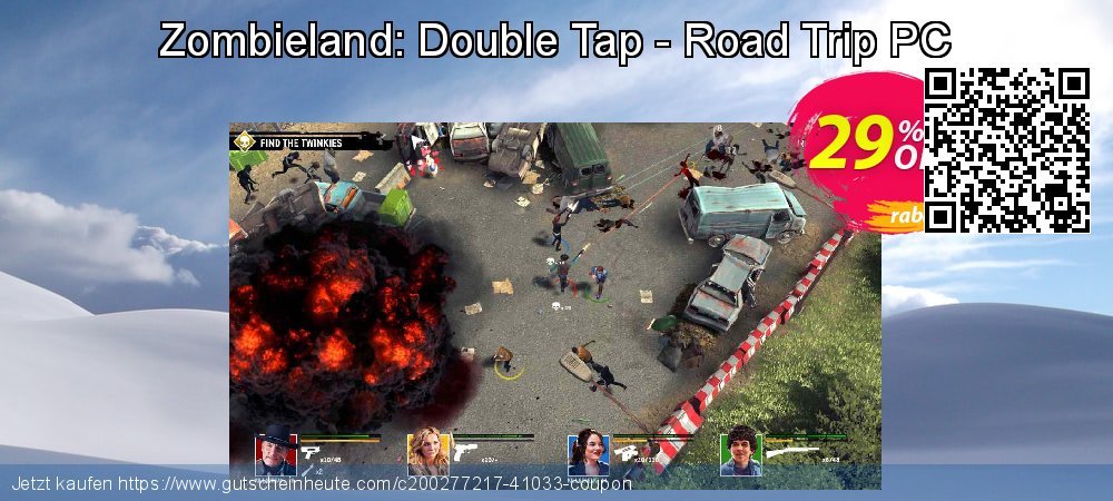 Zombieland: Double Tap - Road Trip PC faszinierende Außendienst-Promotions Bildschirmfoto