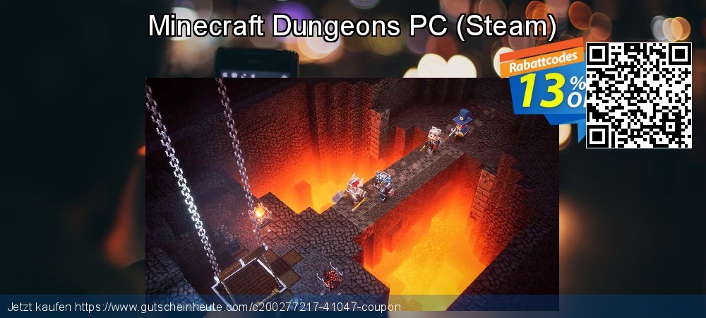 Minecraft Dungeons PC - Steam  Sonderangebote Disagio Bildschirmfoto