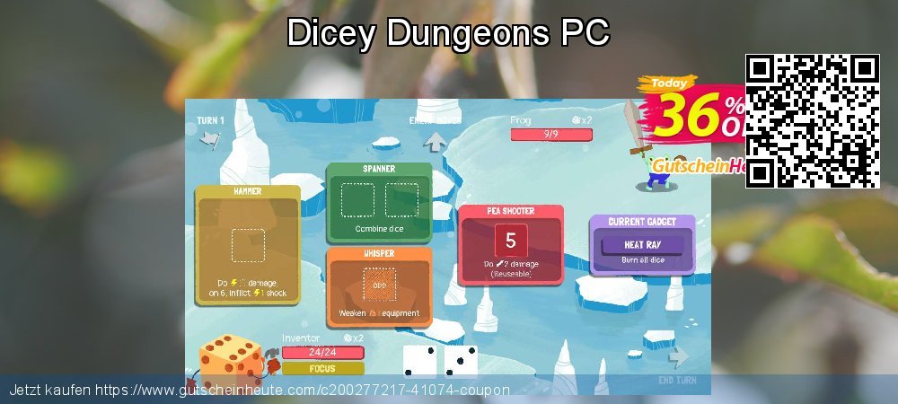 Dicey Dungeons PC uneingeschränkt Ermäßigungen Bildschirmfoto