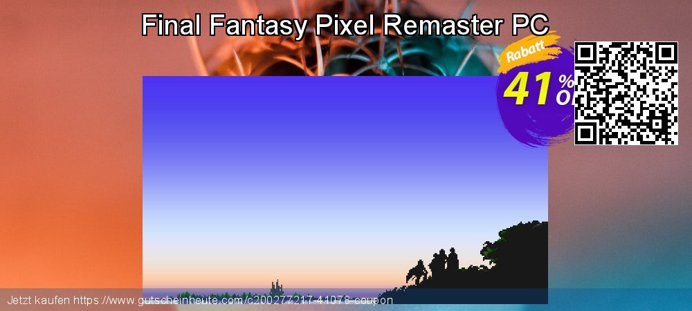 Final Fantasy Pixel Remaster PC Sonderangebote Nachlass Bildschirmfoto