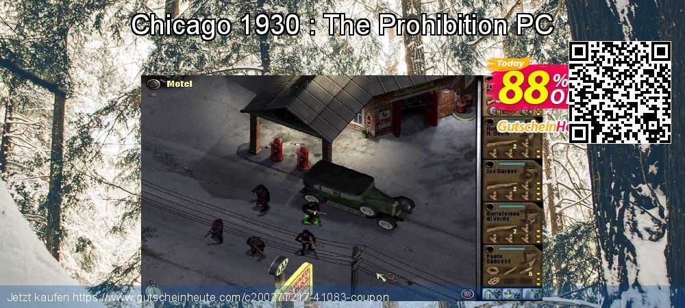 Chicago 1930 : The Prohibition PC wunderbar Ausverkauf Bildschirmfoto