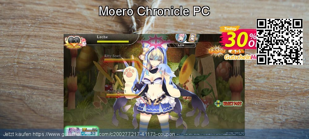 Moero Chronicle PC unglaublich Beförderung Bildschirmfoto