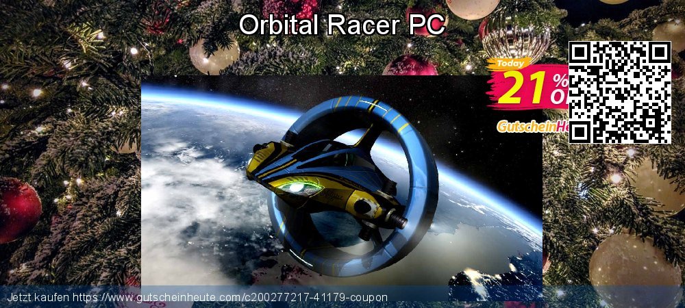 Orbital Racer PC wunderschön Promotionsangebot Bildschirmfoto