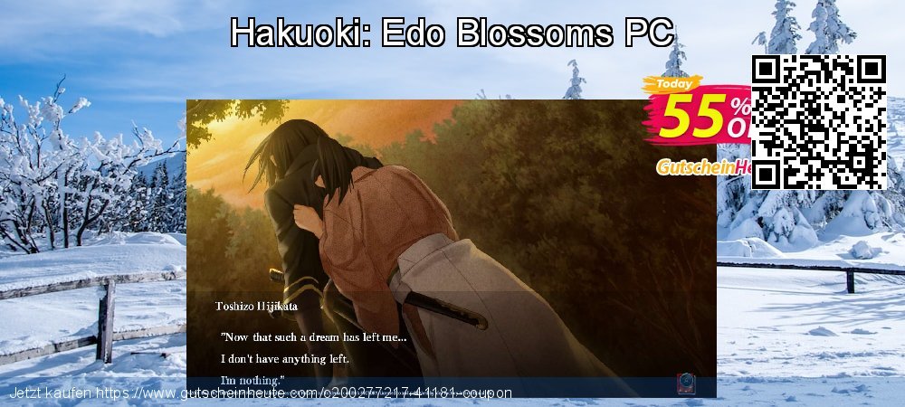 Hakuoki: Edo Blossoms PC wundervoll Diskont Bildschirmfoto