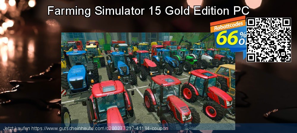 Farming Simulator 15 Gold Edition PC verwunderlich Verkaufsförderung Bildschirmfoto