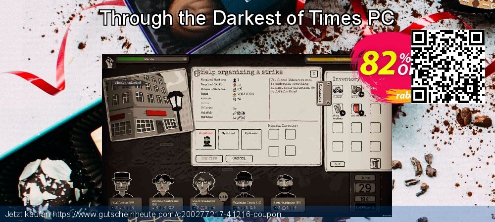 Through the Darkest of Times PC toll Ermäßigung Bildschirmfoto