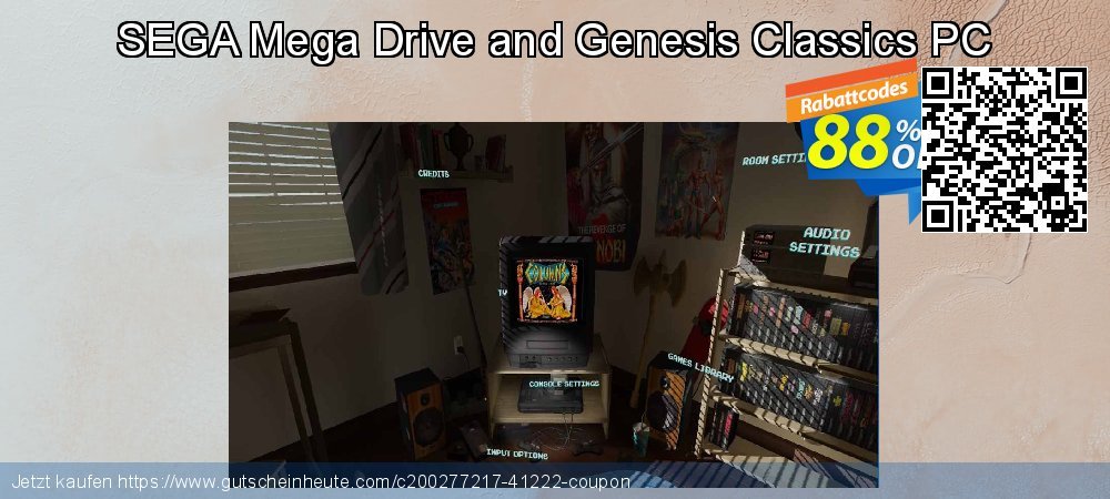 SEGA Mega Drive and Genesis Classics PC umwerfenden Preisnachlass Bildschirmfoto