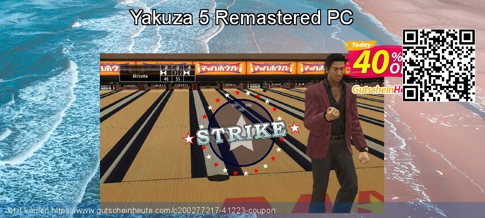 Yakuza 5 Remastered PC geniale Förderung Bildschirmfoto