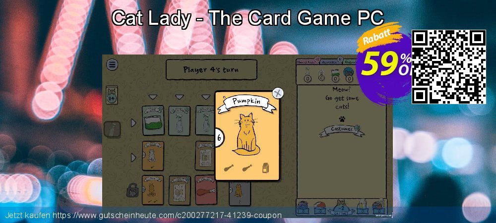 Cat Lady - The Card Game PC atemberaubend Preisnachlass Bildschirmfoto