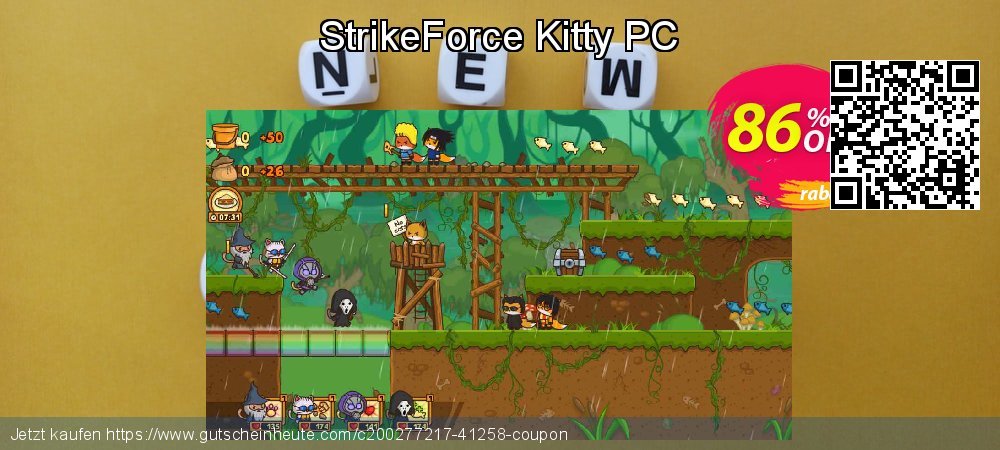StrikeForce Kitty PC klasse Beförderung Bildschirmfoto
