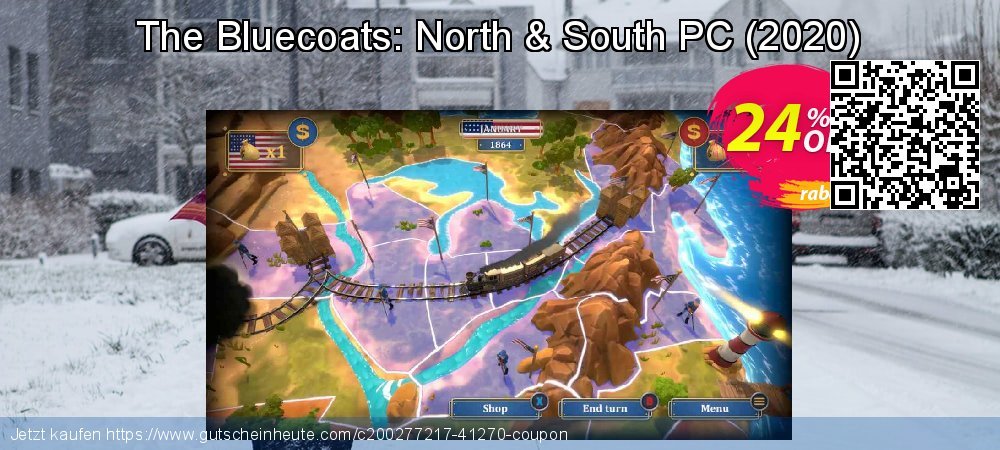 The Bluecoats: North & South PC - 2020  atemberaubend Ausverkauf Bildschirmfoto