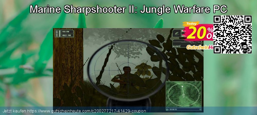 Marine Sharpshooter II: Jungle Warfare PC wundervoll Sale Aktionen Bildschirmfoto