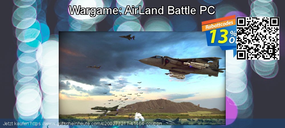 Wargame: AirLand Battle PC toll Rabatt Bildschirmfoto