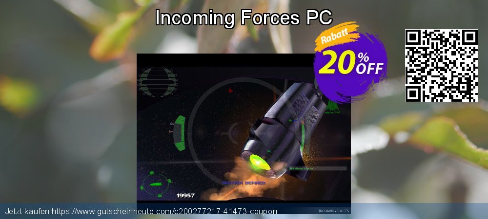 Incoming Forces PC genial Verkaufsförderung Bildschirmfoto