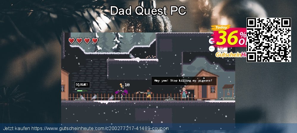 Dad Quest PC wunderschön Disagio Bildschirmfoto