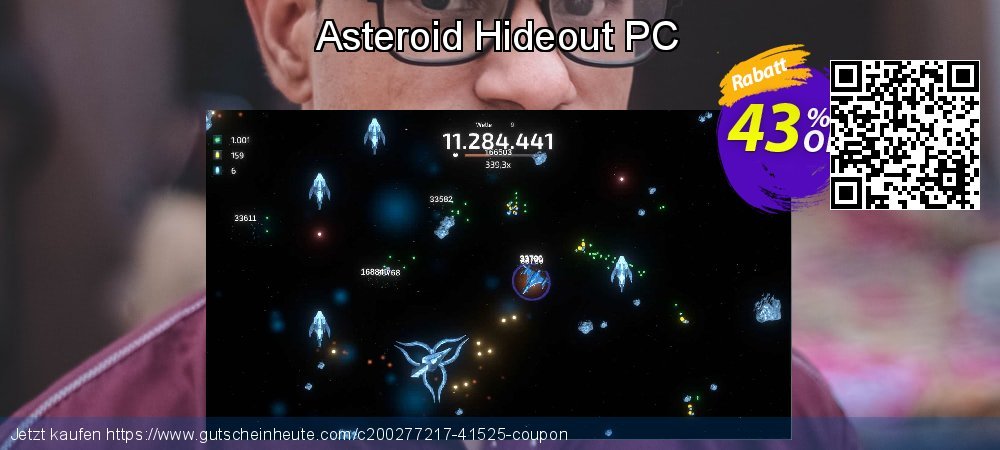 Asteroid Hideout PC verwunderlich Ausverkauf Bildschirmfoto