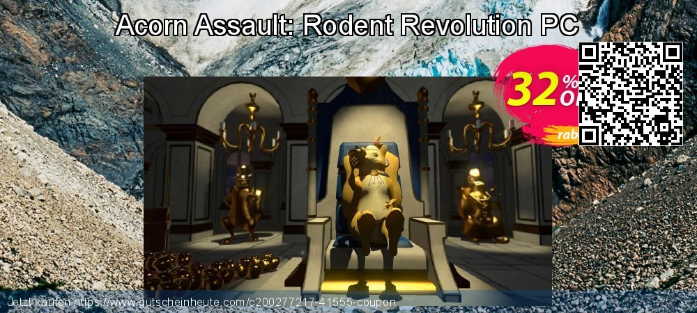Acorn Assault: Rodent Revolution PC formidable Diskont Bildschirmfoto