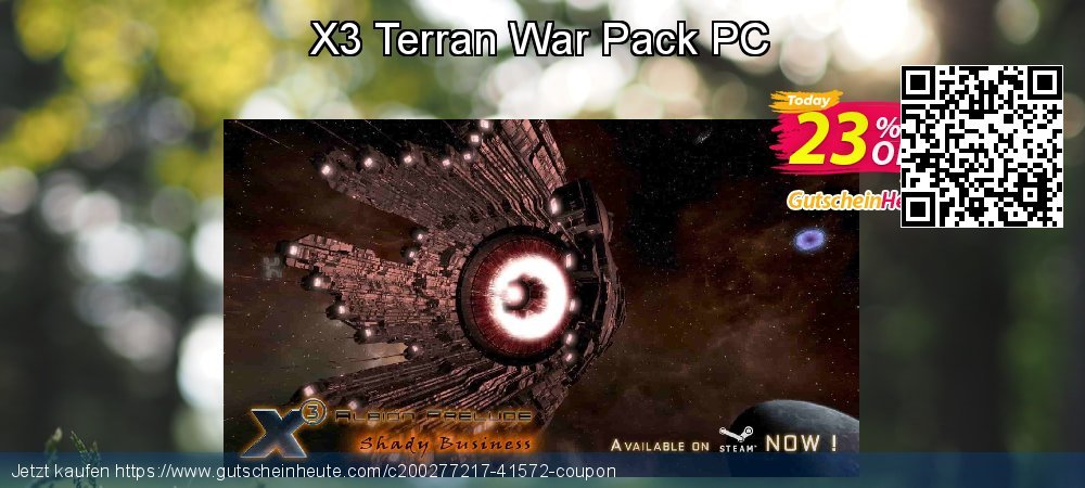 X3 Terran War Pack PC ausschließenden Diskont Bildschirmfoto