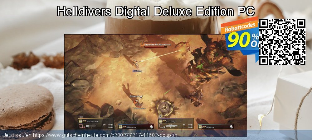 Helldivers Digital Deluxe Edition PC ausschließlich Preisnachlässe Bildschirmfoto
