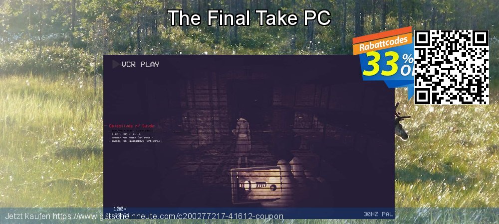 The Final Take PC super Preisreduzierung Bildschirmfoto