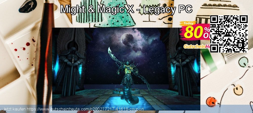 Might & Magic X - Legacy PC verwunderlich Ermäßigungen Bildschirmfoto