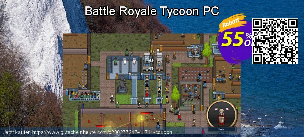 Battle Royale Tycoon PC verwunderlich Verkaufsförderung Bildschirmfoto