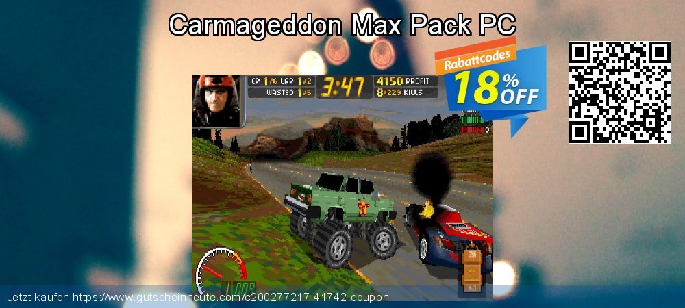 Carmageddon Max Pack PC verwunderlich Diskont Bildschirmfoto