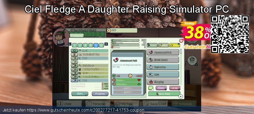 Ciel Fledge A Daughter Raising Simulator PC spitze Rabatt Bildschirmfoto