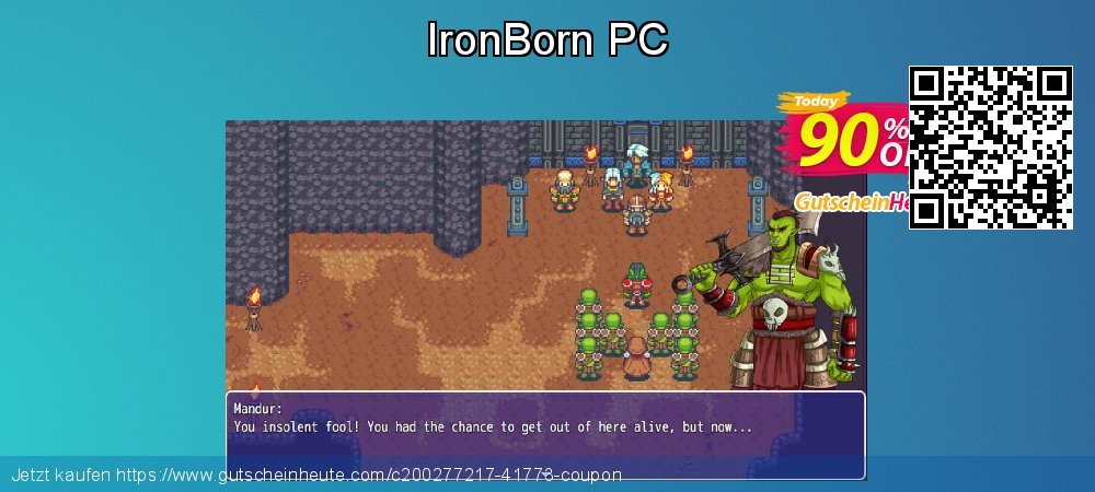 IronBorn PC verwunderlich Angebote Bildschirmfoto
