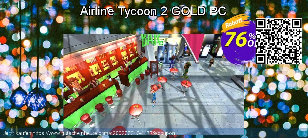 Airline Tycoon 2 GOLD PC umwerfende Verkaufsförderung Bildschirmfoto