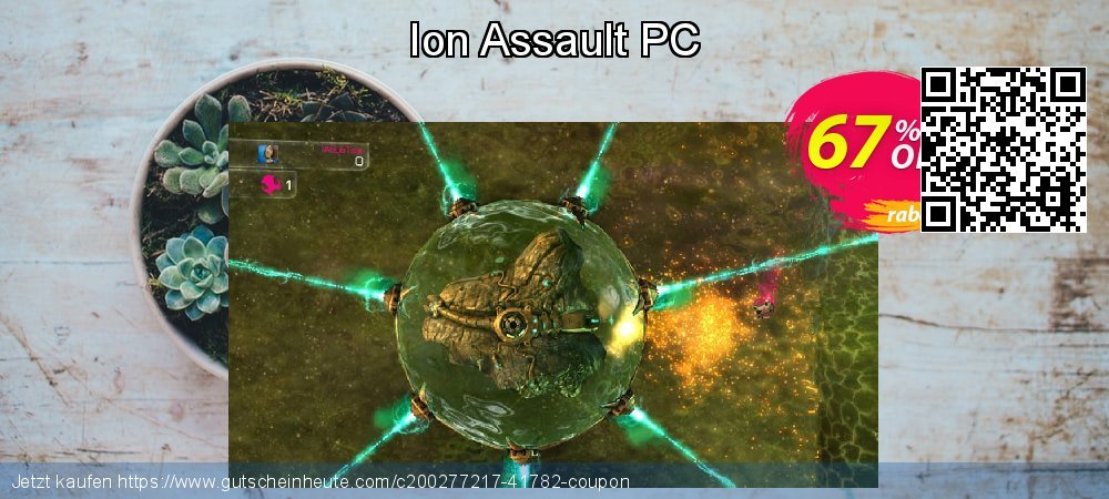 Ion Assault PC aufregende Preisreduzierung Bildschirmfoto