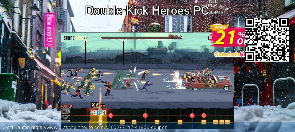 Double Kick Heroes PC Exzellent Preisnachlässe Bildschirmfoto
