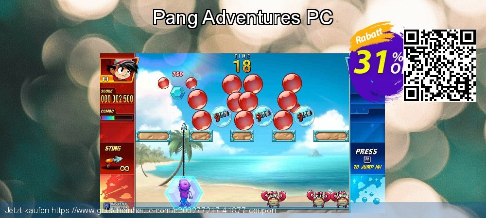 Pang Adventures PC spitze Nachlass Bildschirmfoto