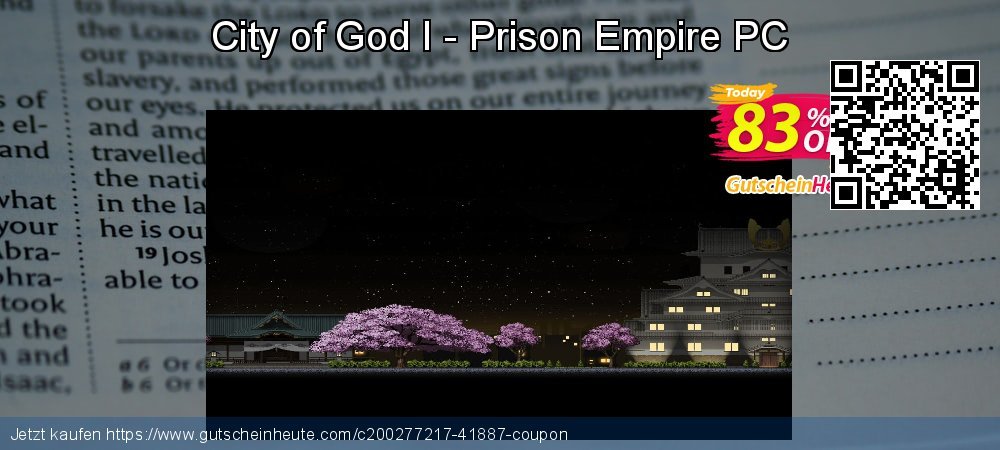 City of God I - Prison Empire PC fantastisch Beförderung Bildschirmfoto