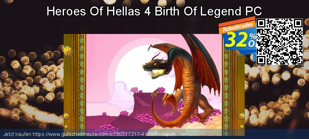 Heroes Of Hellas 4 Birth Of Legend PC toll Verkaufsförderung Bildschirmfoto