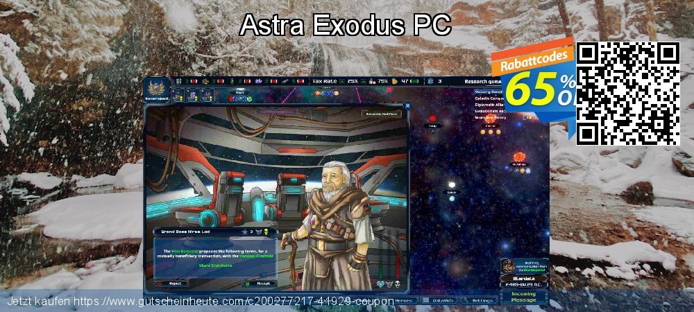 Astra Exodus PC toll Diskont Bildschirmfoto