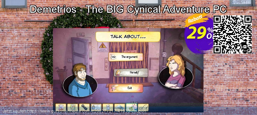 Demetrios - The BIG Cynical Adventure PC aufregenden Ausverkauf Bildschirmfoto