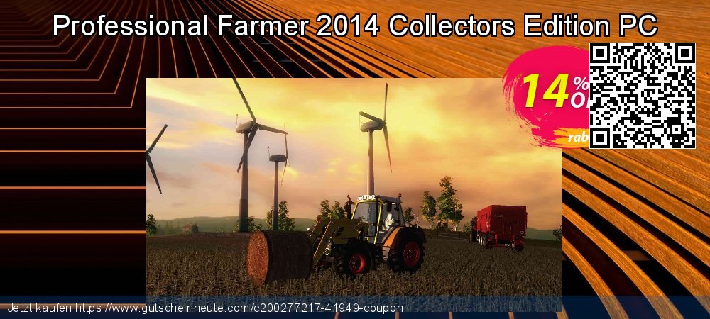 Professional Farmer 2014 Collectors Edition PC fantastisch Verkaufsförderung Bildschirmfoto