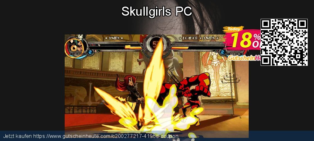 Skullgirls PC formidable Ermäßigungen Bildschirmfoto