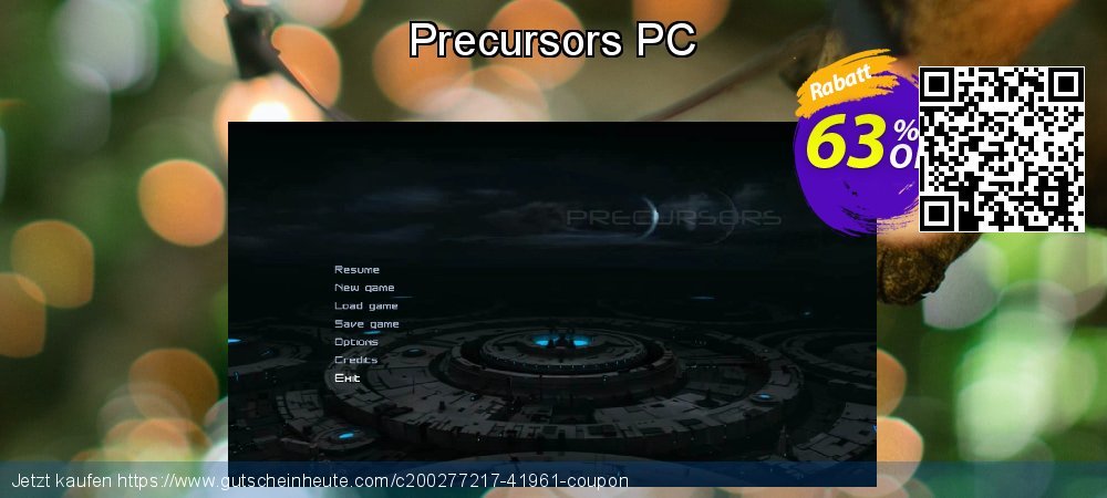 Precursors PC Exzellent Promotionsangebot Bildschirmfoto